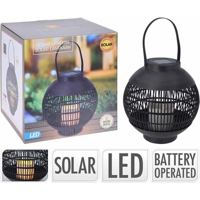 PROGARDEN Lampáš solárny s LED sviečkou 22 x 23 cm