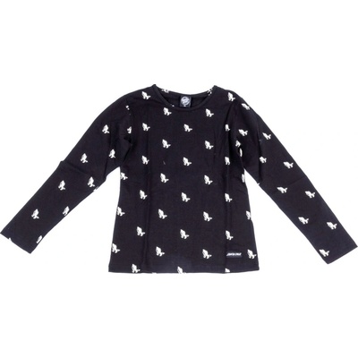 SANTA CRUZ tričko Praying Hand Ls Tee Black BLACK