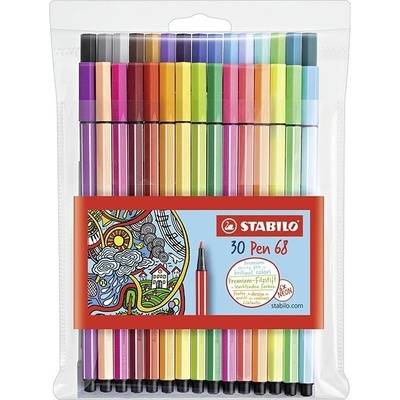 Stabilo Pen 68 24 + 6 neón