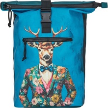 New Rebels Nepromokavý rolovací batoh Mart Art New York Hunter 19 l