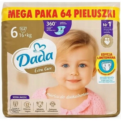 Dada Extra Care 6 extra large 16+ kg 64