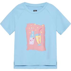 Color Kids Детска спортна тениска Color Kids Girl's T-Shirt with Print S/S Sport shirt - Cerulean - размер 98 (EU) (704-5846-0212)