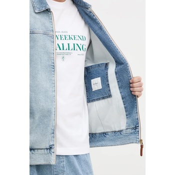 Pepe Jeans Дънково яке Pepe Jeans EMMETT FADEOUT в синьо преходен модел PM403101 (PM403101)