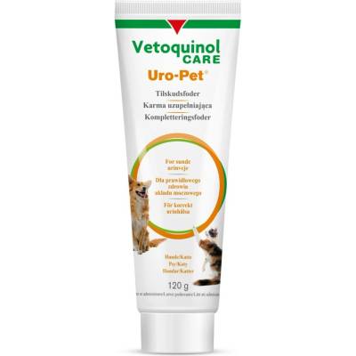 Vetoquinol Uro-Pet pasta pre psov a mačky na močové cesty 120 g