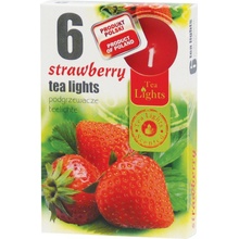 Admit Tea Lights Strawberry 6 ks