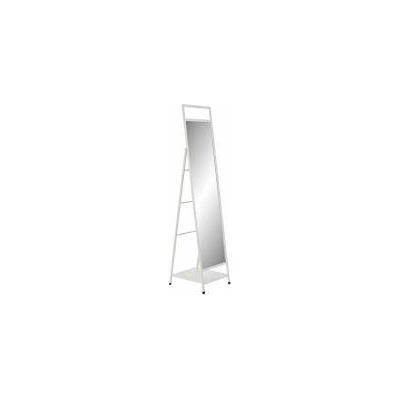DEKODONIA Постоянно огледало DKD Home Decor Огледало Метал Бял Loft (39 x 40 x 160 cm)