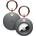 elago Силиконов ключодържател за Apple AirTag - Elago AirTag Basic Keychain Case (тъмносив) (EATSC-BA-DGY)