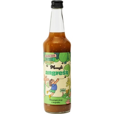 Mauglí Sirup Angrešt 0,5 l