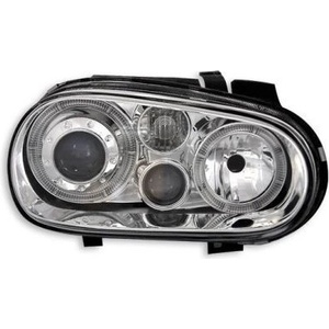  Кристални фарове Angel Eyes GOLF IV R32 - хром
