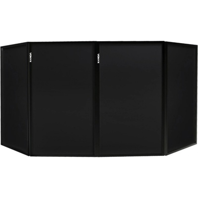 Vonyx DB2B skládací stěna 120 x 70 černá 4 panely