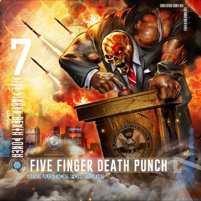 FIVE FINGER DEATH PUNCH - AND JUSTICE FOR NONE CD