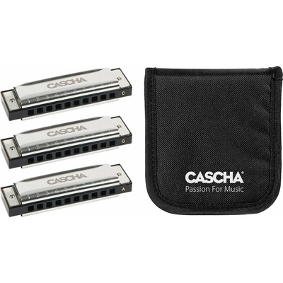 Cascha HH 2341 Blues Pack 3 C-G-A Диатонична устна хармоника (HH 2341)