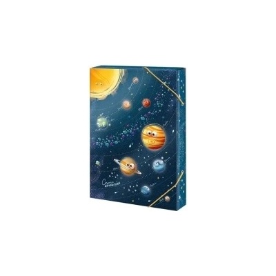 Argus Box na zošity A5 s gumičkou dizajn Cosmic adventure