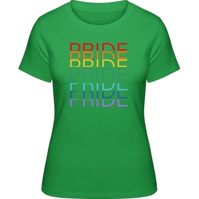 Premium Tričko Dúhový dizajn Pride Pride Pride Čistá zelená