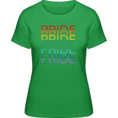 Premium Tričko Dúhový dizajn Pride Pride Pride Čistá zelená