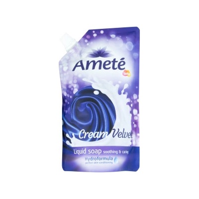 Ameté tek mýdlo náplň creme velvet 500 ml