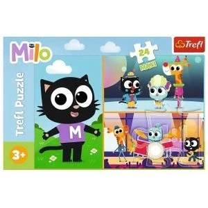 Trefl Puzzle 24el clubs maxi adventures kitten milo pu8