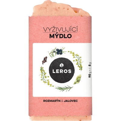 Leros Vyživující mýdlo rozmarýn & jalovec 90 g