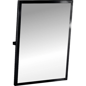 Duxxa Накланящо се инвалидно огледало, правоъгълно, 50/70см, черен мат (09325)