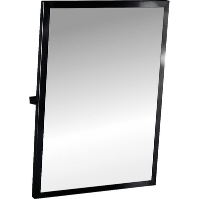 Duxxa Накланящо се инвалидно огледало, правоъгълно, 50/70см, черен мат (09325)