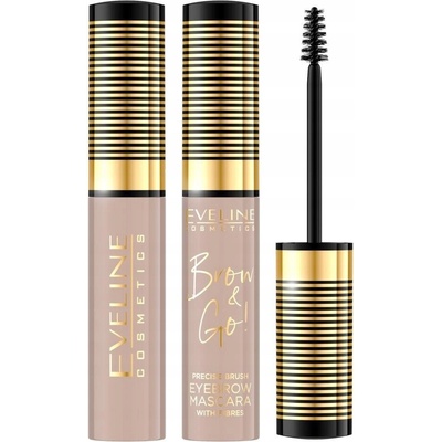Eveline Cosmetics Brow & Go! riasenka na obočie 05 Taupe 6 ml