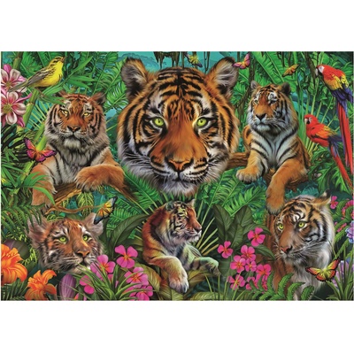 Educa - Puzzle Tiger Jungle - 500 piese