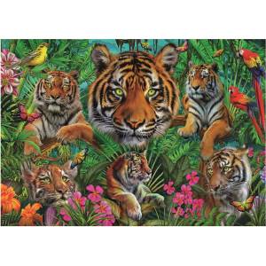 Educa - Puzzle Tiger Jungle - 500 piese