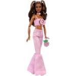 Barbie Кукла Barbie Deluxe Style - Розов тоалет с разкроени панталони и чанта Роза (JJN72)