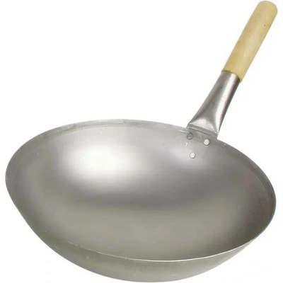 Non Food Panvica WOK oceľová s guľatým dnom 30 cm
