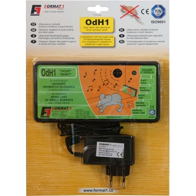 Format 1 Ultrazvukový odpuzovač hlodavců OdH1T tichý 1066ADAPTER
