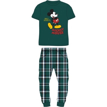 Walt Disney's Mickey Mouse pánské pyžamo kr.rukáv zelené