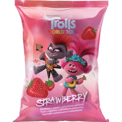 Trolls bonbóny Strawberry 75 g