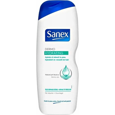 Sanex Dermo Hydrating дълбоко хидратиращ душ гел 500 мл