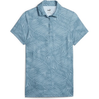 Image 1 of PUMA Women's Mattr Fern Short-Sleeve Performance Polo - Bold Blue