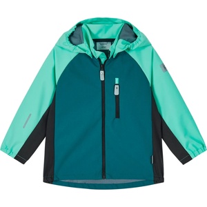 Reima Детско софтшел яке Reima Kid's Temppu Waterproof jacket - Dark Teal - размер 80 (EU) (703-6770-0111)