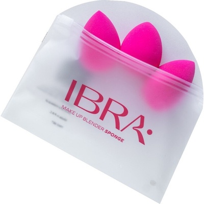 Ibra Makeup Blender Trio Pink 3 ks