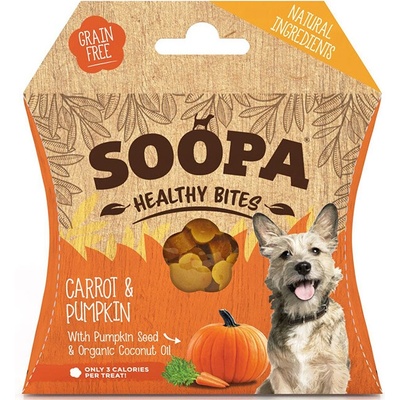 Soopa Healthy Bites s mrkví a dýní 50 g