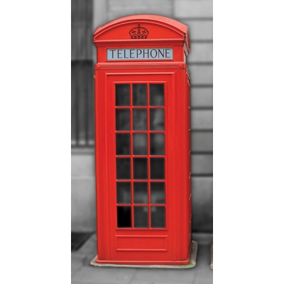 Dimex S-110 vliesová fototapeta na zeď British phone rozměry 110 x 220 cm