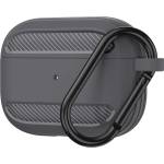 Techsuit Калъф за AirPods 3 - Карбон силикон - сив