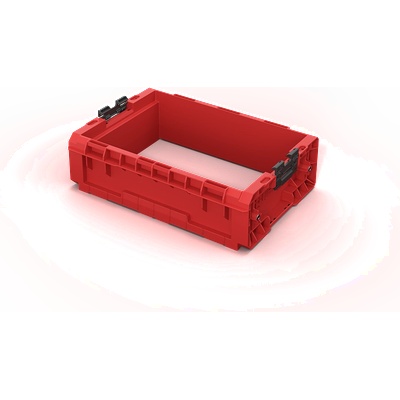 Qbrick System Pro box extender 2.0 red ultra hd custom кутия за съхранение (skrqprobex2czepg001)