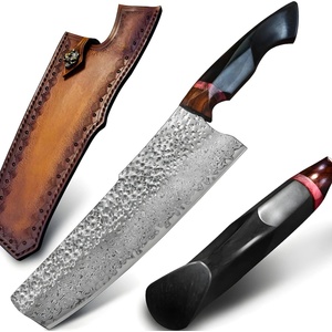 HARAHU Дамаски кухненски нож harahu ta-26686 - Черен kp26686