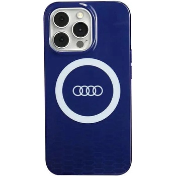 Audi Кейс Audi IML Big Logo MagSafe за iPhone 13 Pro / 13, син (AUDI000079-0)