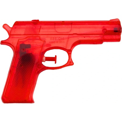 mamido Malá plastová vodná pištoľ 15 cm x 10,5 cm červená