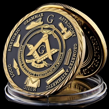 HARAHU Колекционерска Монета - Freemasonry KP5734 (5734)