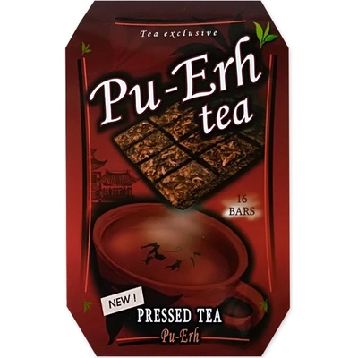 Pangea Tea Růžová čajovna Lisovaný černý čaj Pu Erh 70 g