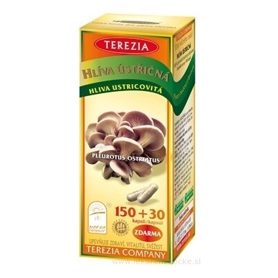 TEREZIA COMPANY TEREZIA HLIVA ÚSTŘIČNÁ cps 150+30 zdarma (180 ks)