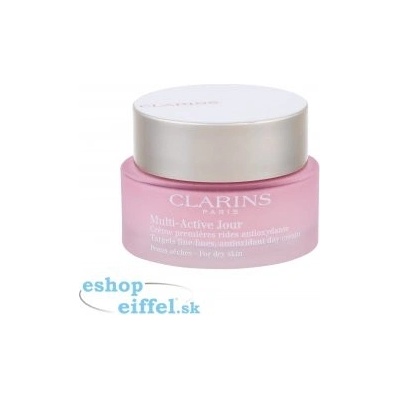 Clarins Multi-Active (Antioxidant Day Cream ) denný krém proti jemným vráskam pre normálnu a suchú pleť 50 ml