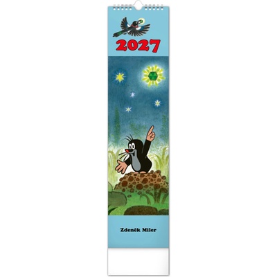 NOTIQUE nástěnný Krteček Krtko 12 × 48 cm 2027