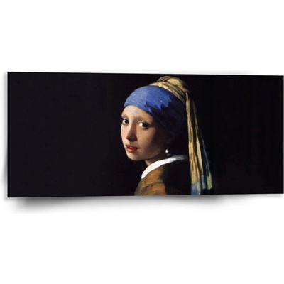 Sablio Obraz Dievča s perlou - Johannes Vermeer - 110x50 cm