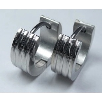 Glare oceľové náušnice 30